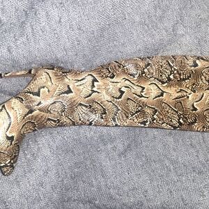 Vince camuto snakeskin boots